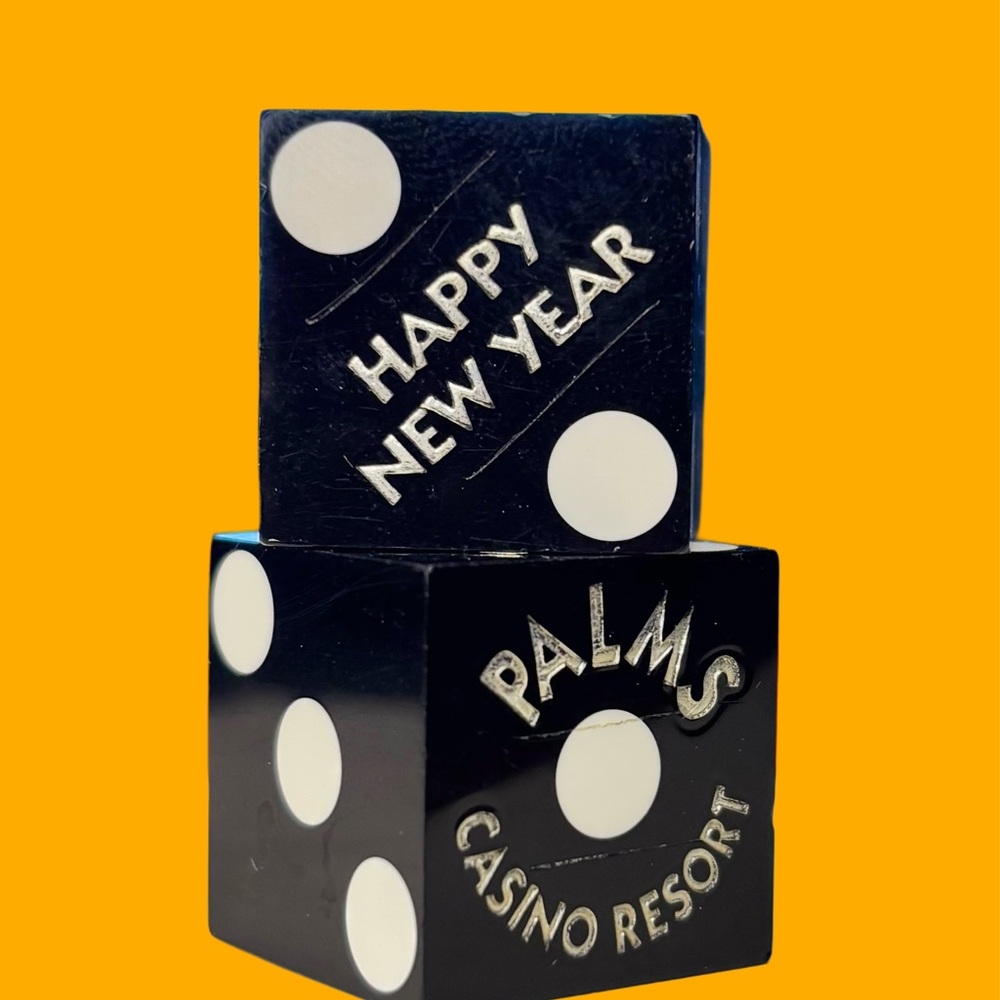 2008 Palms Casino Special Edition New Year Dice (pair)